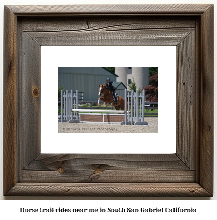 horse trail rides near me in South San Gabriel, California